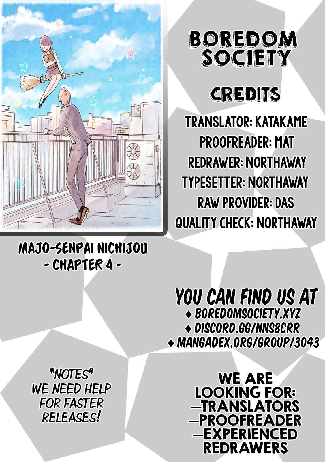 Page 7 Chapter 4 Majo-senpai Nippou