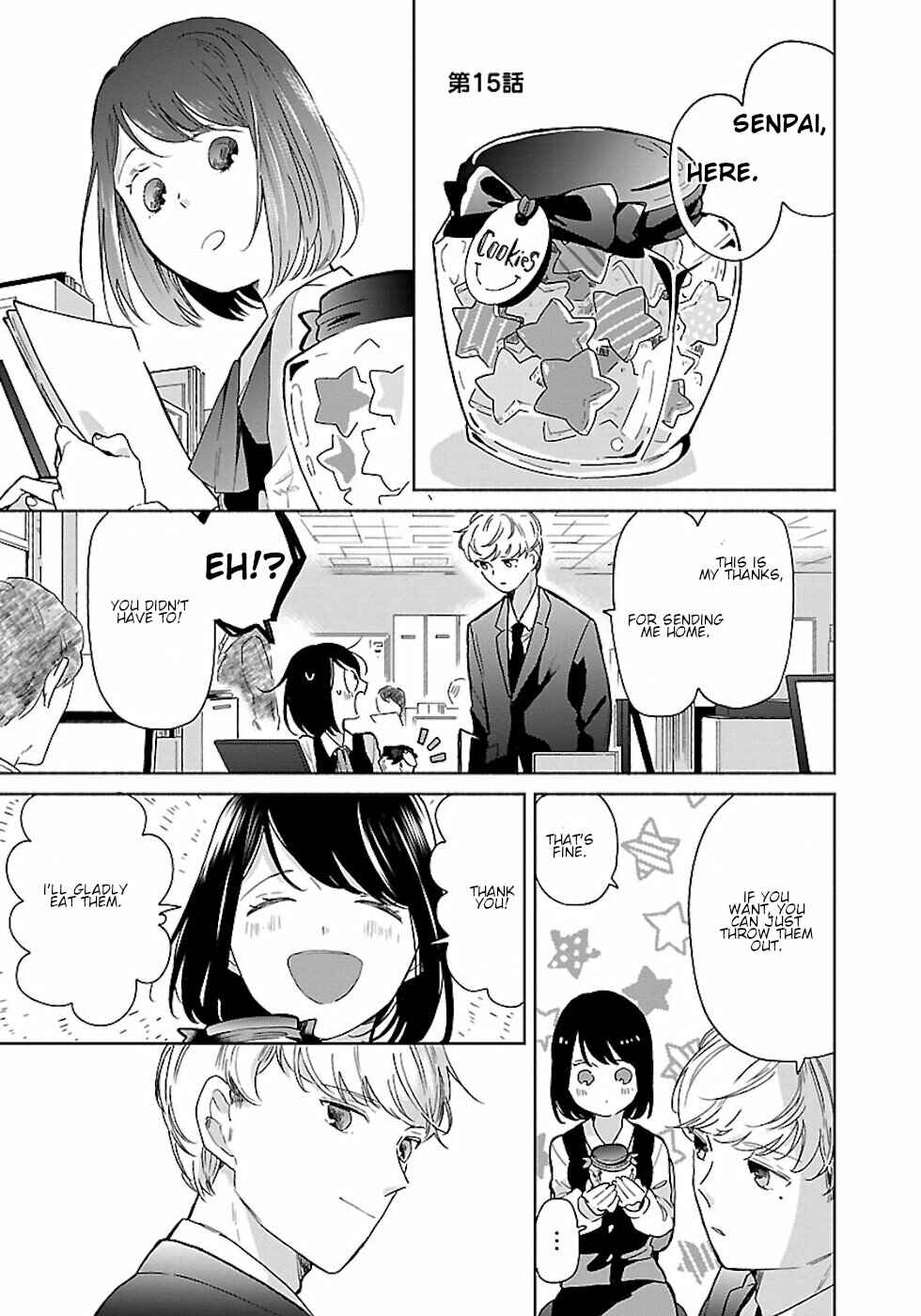 Page 1 Chapter 15 Majo-senpai Nippou