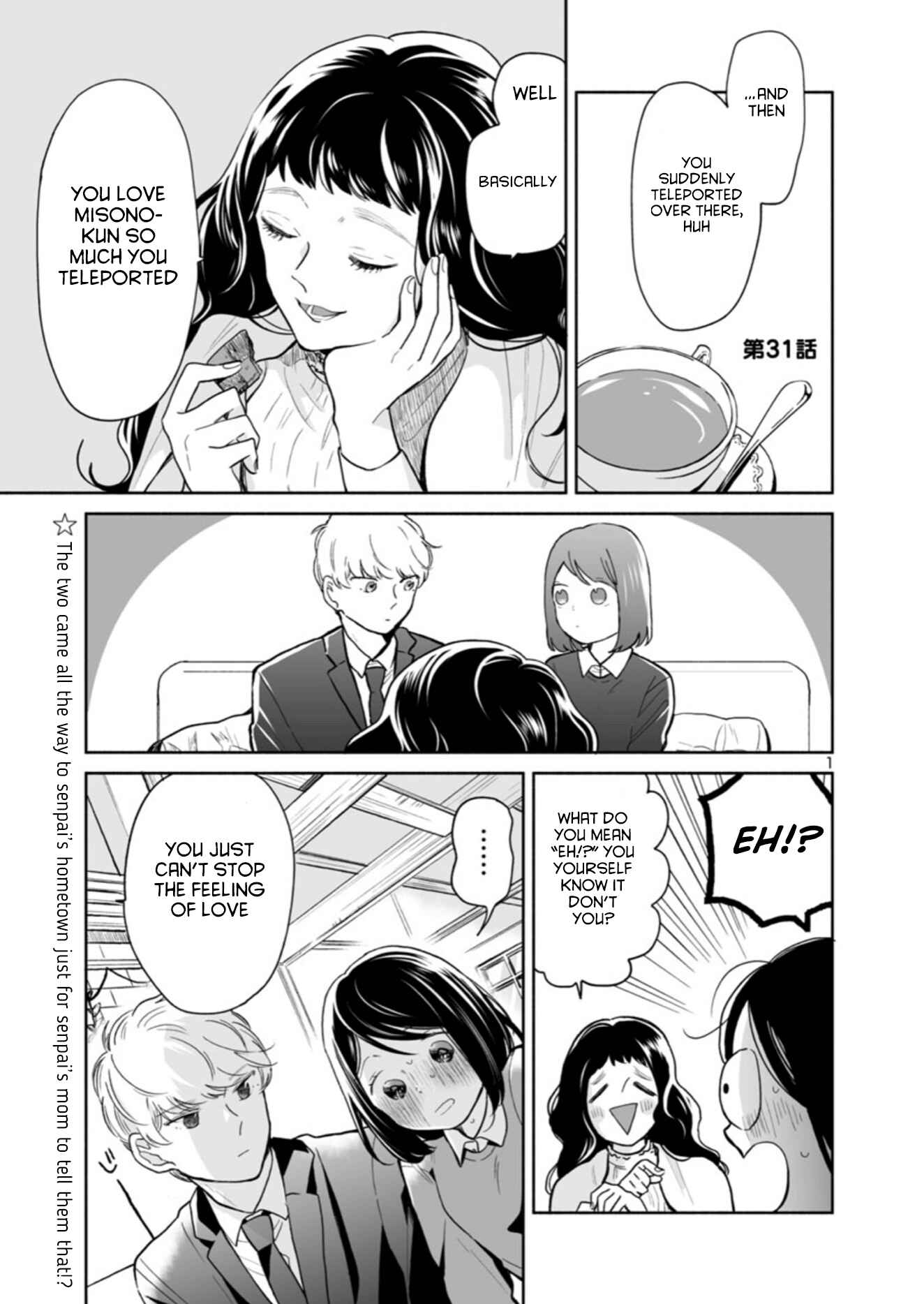 Page 1 Chapter 31 Majo-senpai Nippou