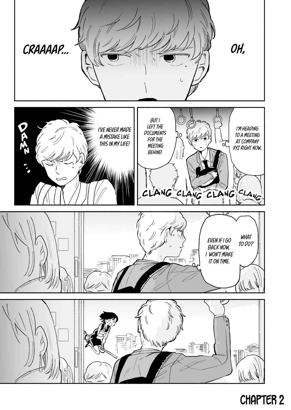 Page 1 Chapter 2 Majo-senpai Nippou