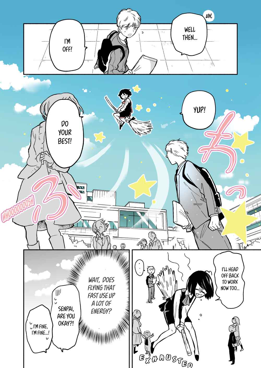 Page 4 Chapter 2 Majo-senpai Nippou