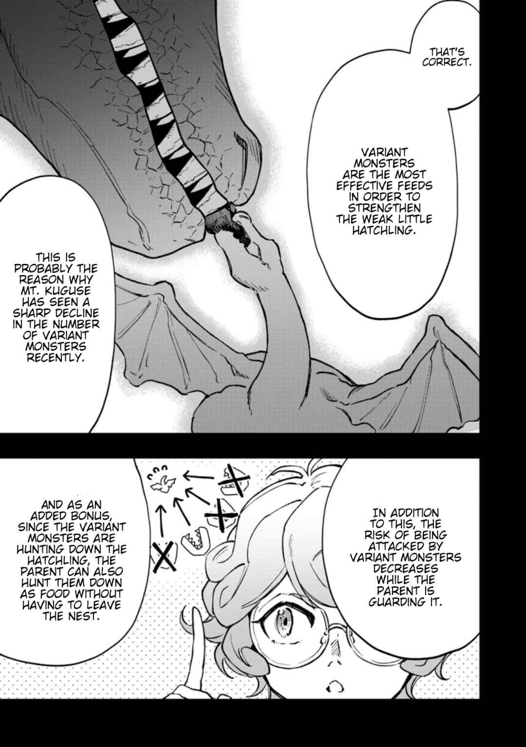 Page 13 Chapter 4 The Dragon That Lost Its Eggs Started Raising Me for Some Reason!