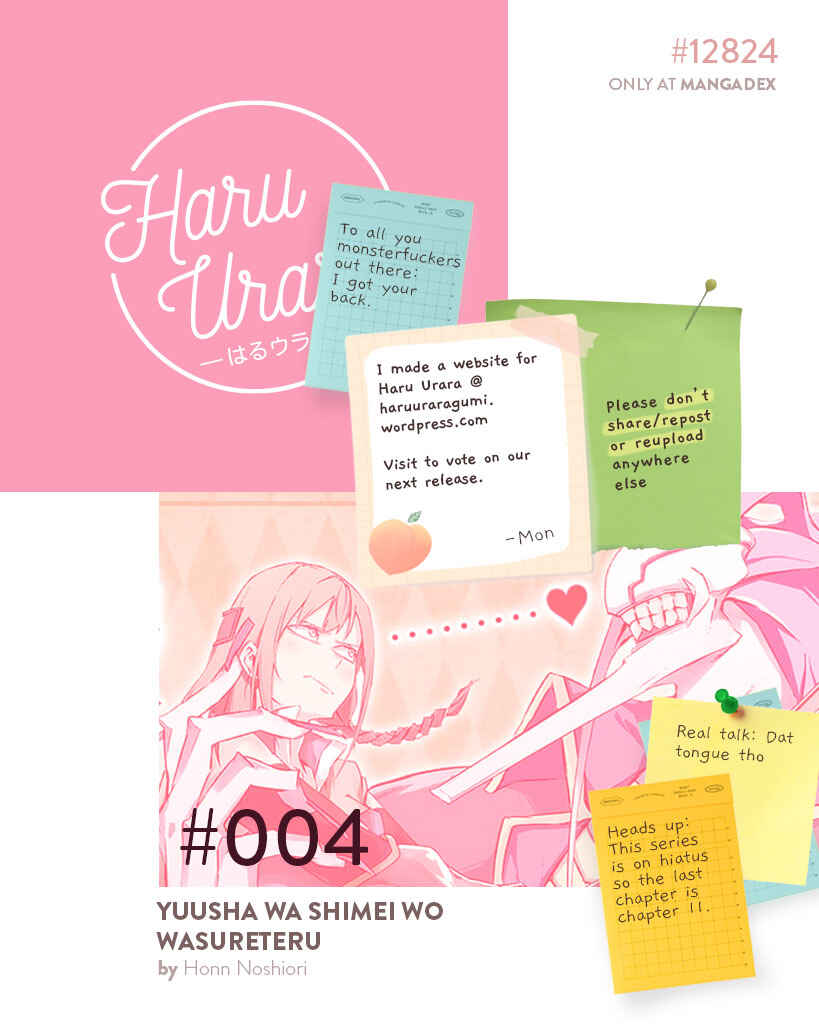 Page 14 Chapter 6 Yuusha wa Shimei wo Wasureteru