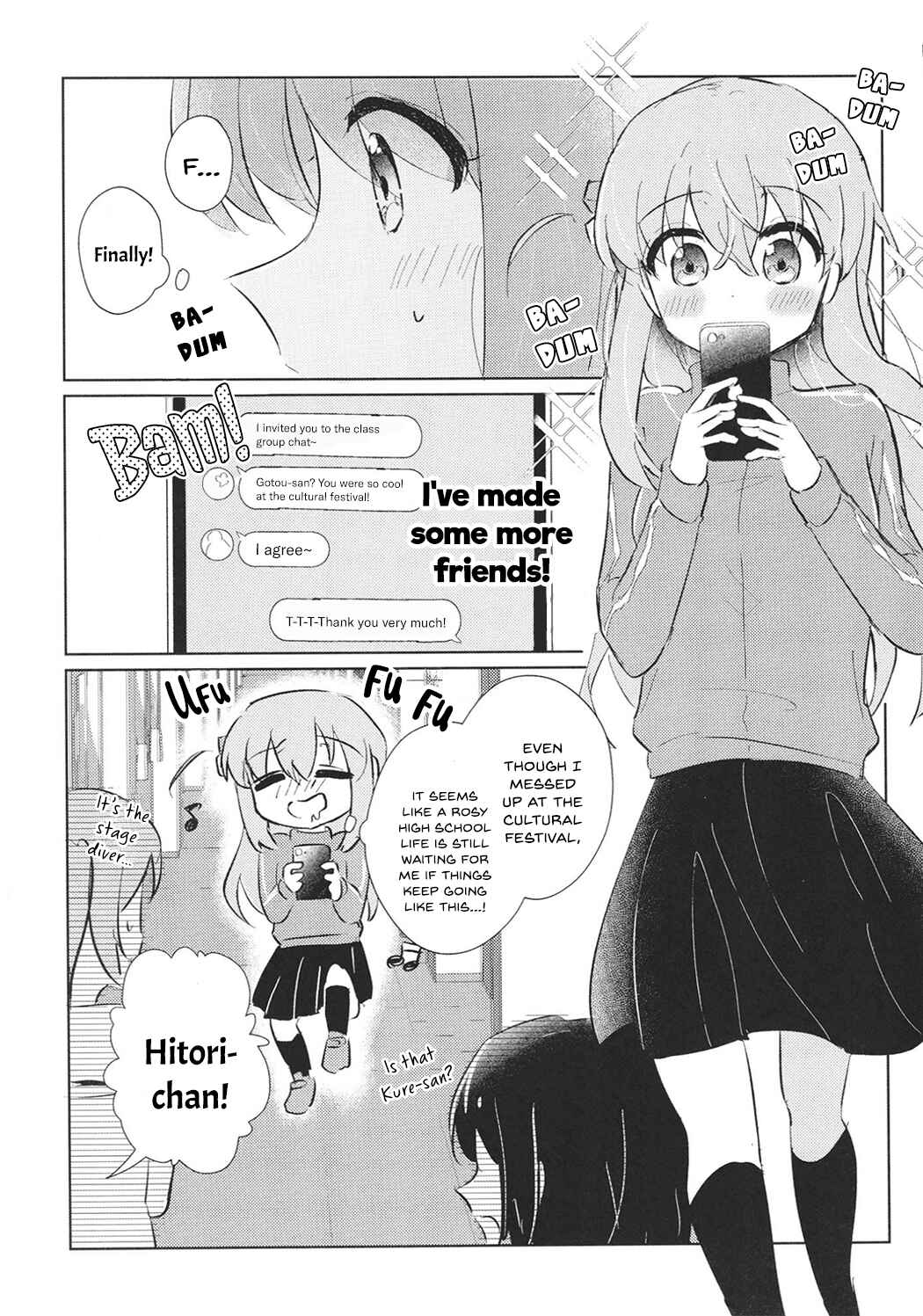 Page 1 Chapter Unknown_b735 Bocchi the Rock! - Ketai mishiteyo, Hitori-chan (Doujinshi)