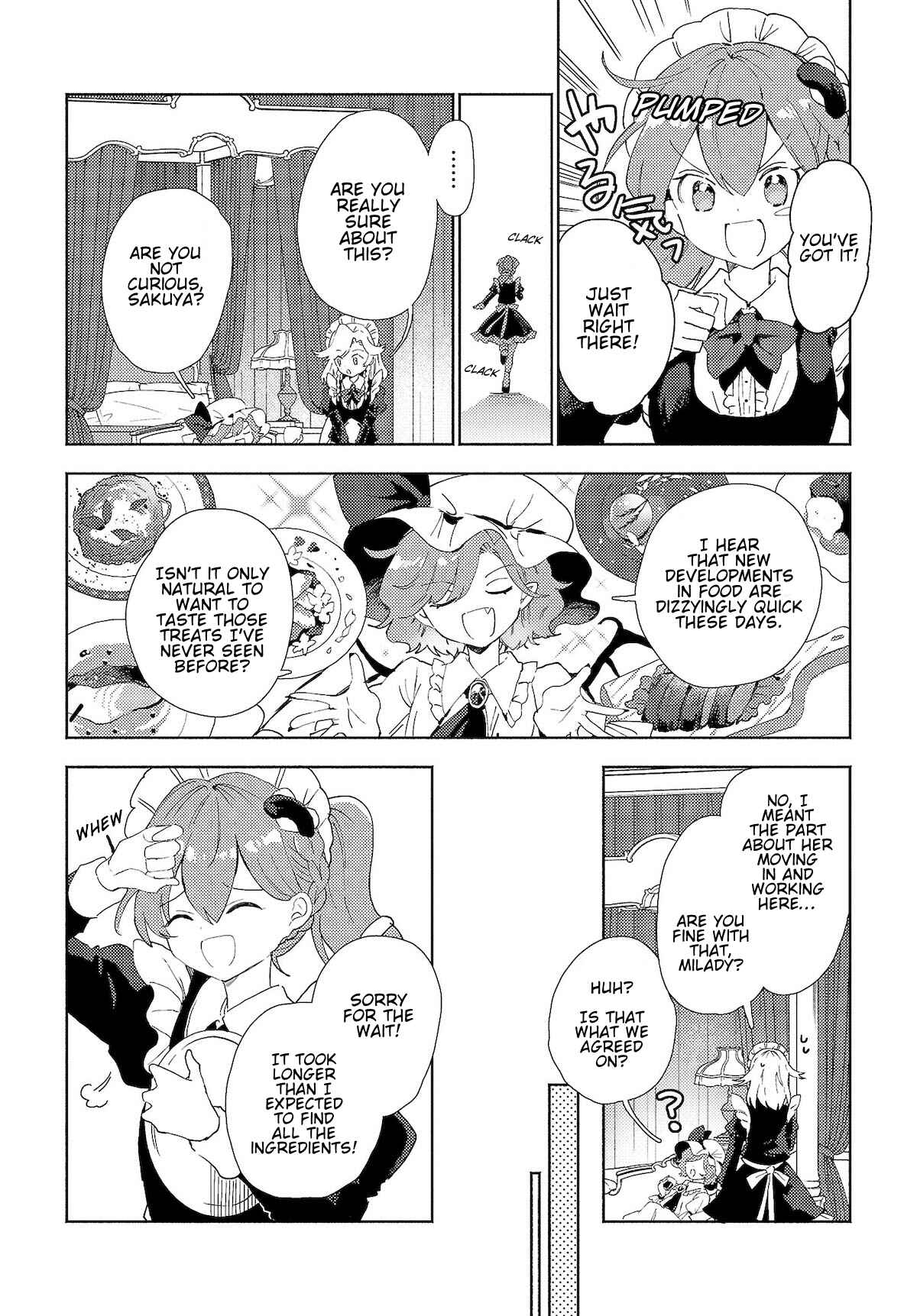 Page 4 Chapter 2.1 Touhou Project Niji Sousaku Series - Sanae-san wa Iedechuu!