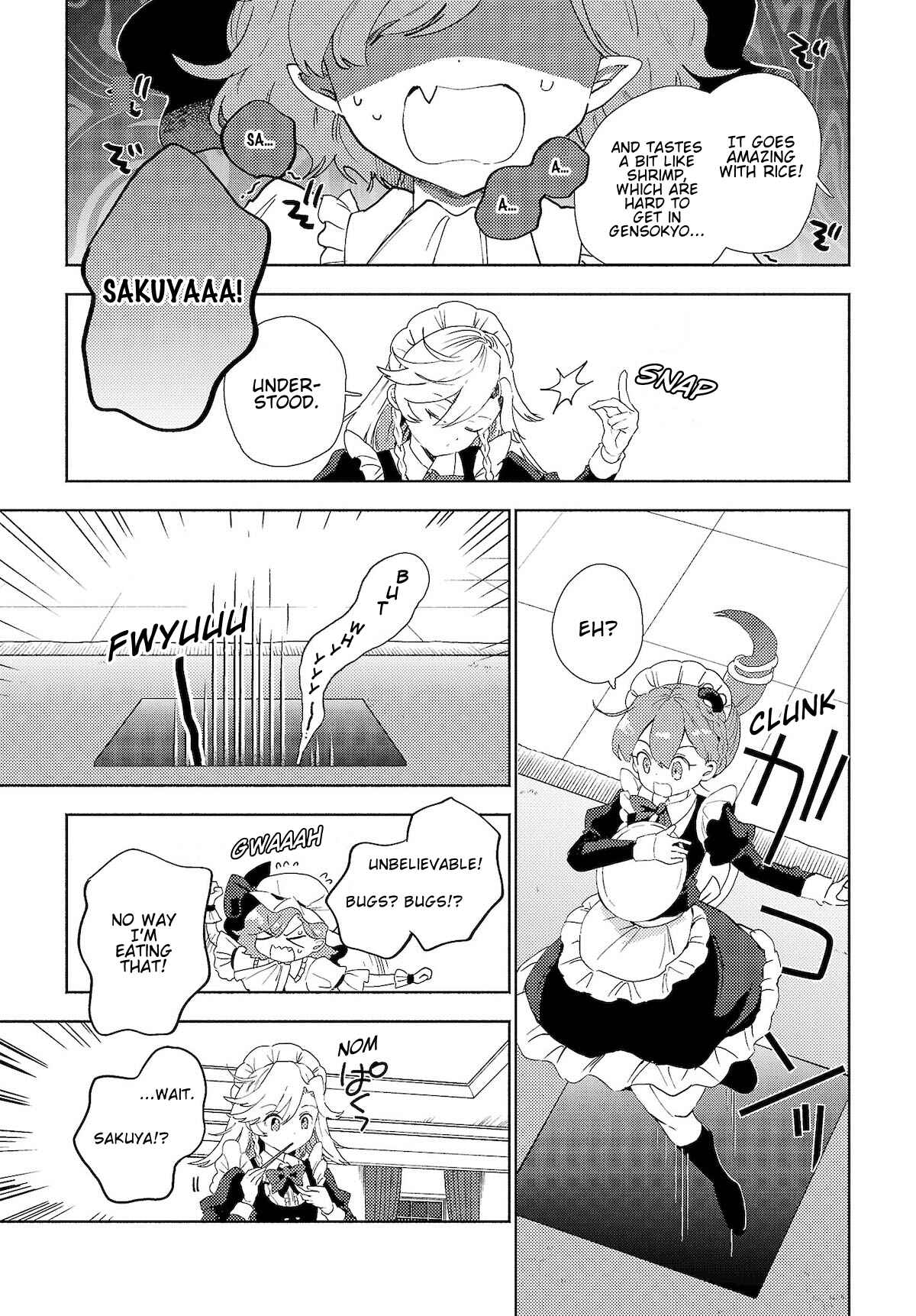 Page 7 Chapter 2.1 Touhou Project Niji Sousaku Series - Sanae-san wa Iedechuu!