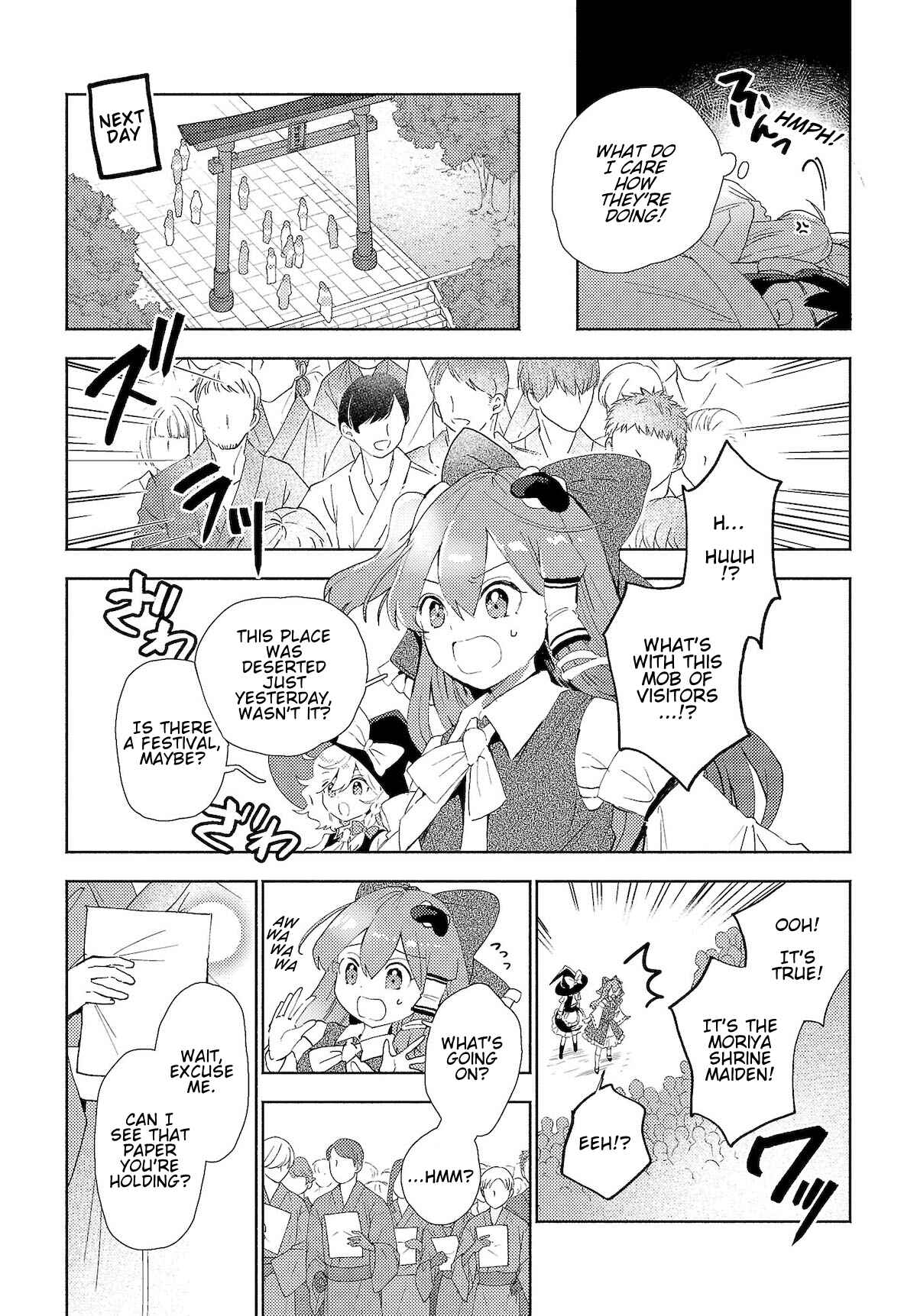 Page 7 Chapter 3.1 Touhou Project Niji Sousaku Series - Sanae-san wa Iedechuu!