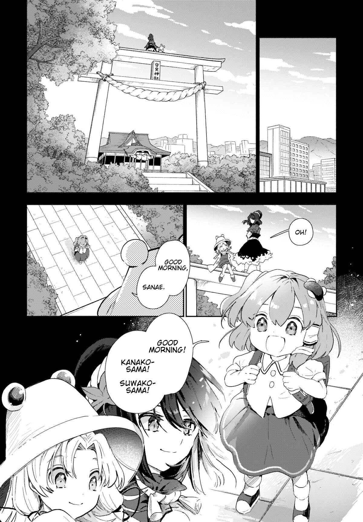 Page 2 Chapter 8.1 Touhou Project Niji Sousaku Series - Sanae-san wa Iedechuu!