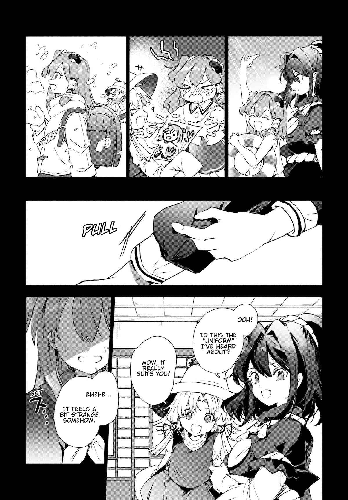 Page 4 Chapter 8.1 Touhou Project Niji Sousaku Series - Sanae-san wa Iedechuu!