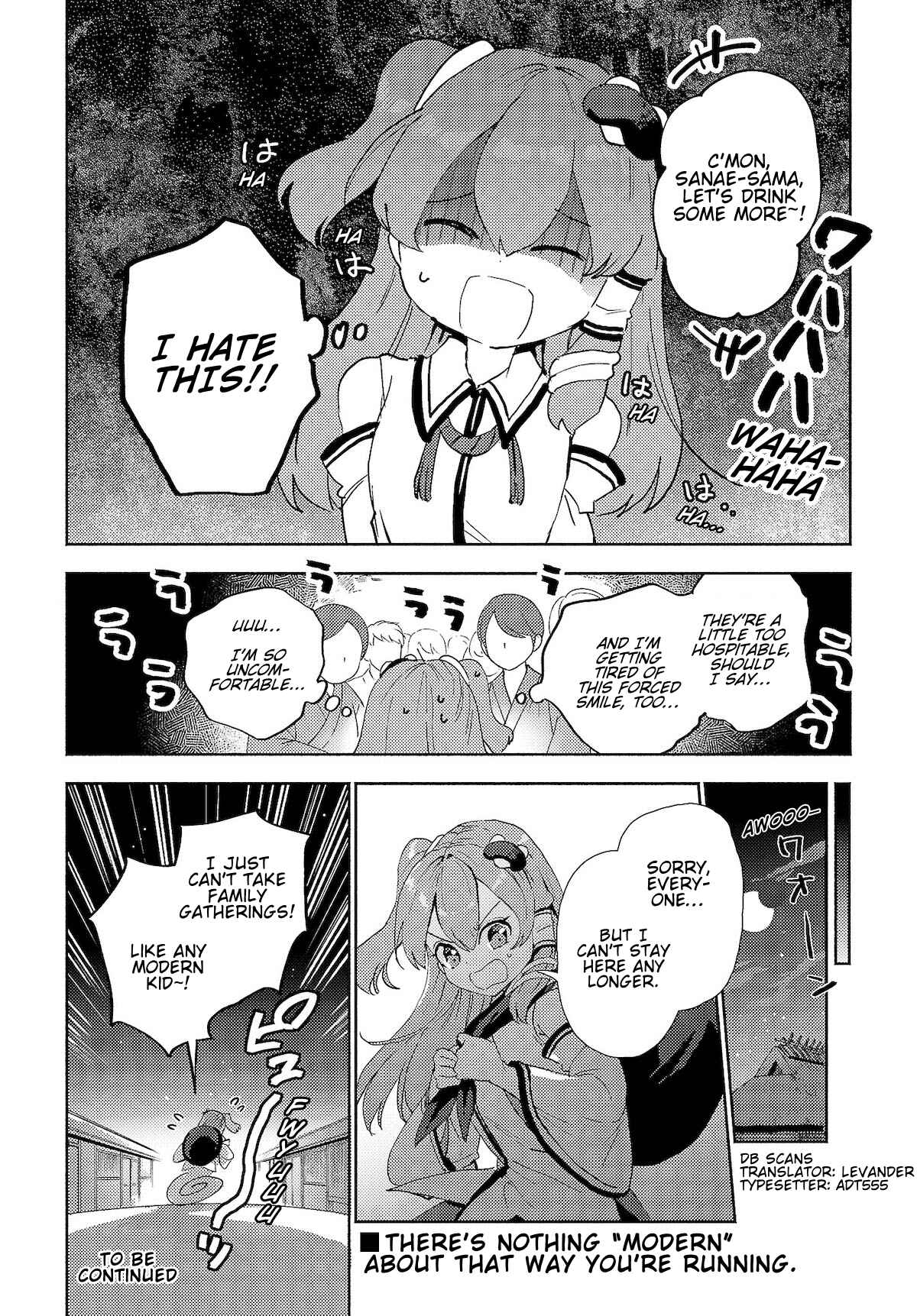 Page 8 Chapter 6.1 Touhou Project Niji Sousaku Series - Sanae-san wa Iedechuu!