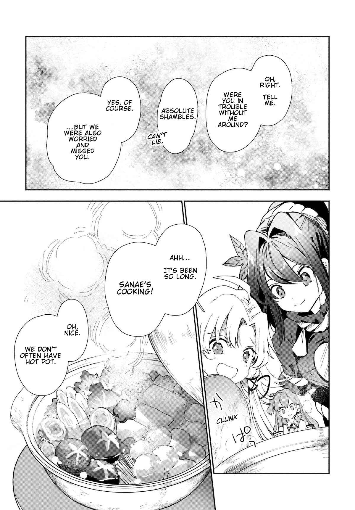 Page 9 Chapter 8.2 Touhou Project Niji Sousaku Series - Sanae-san wa Iedechuu!