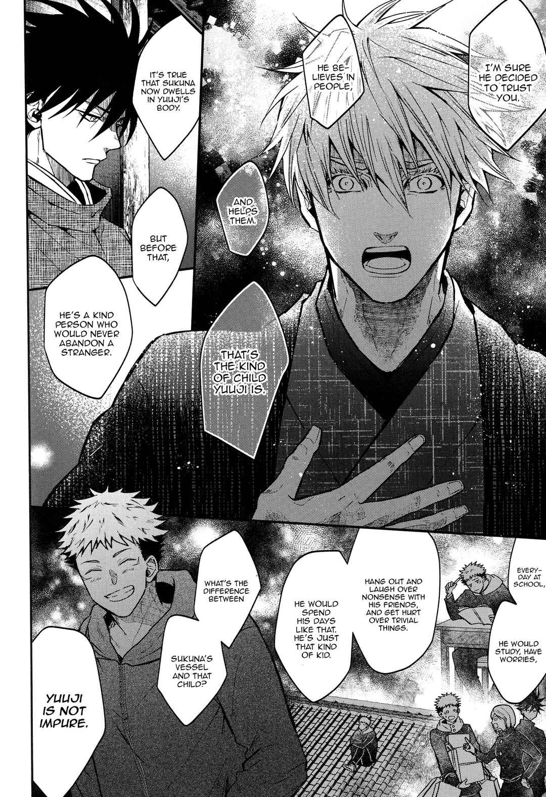 Page 109 Chapter Unknown_b049 Jujutsu Kaisen - Kaette Oide yo, Boku no Tokoro ni (Doujinshi)
