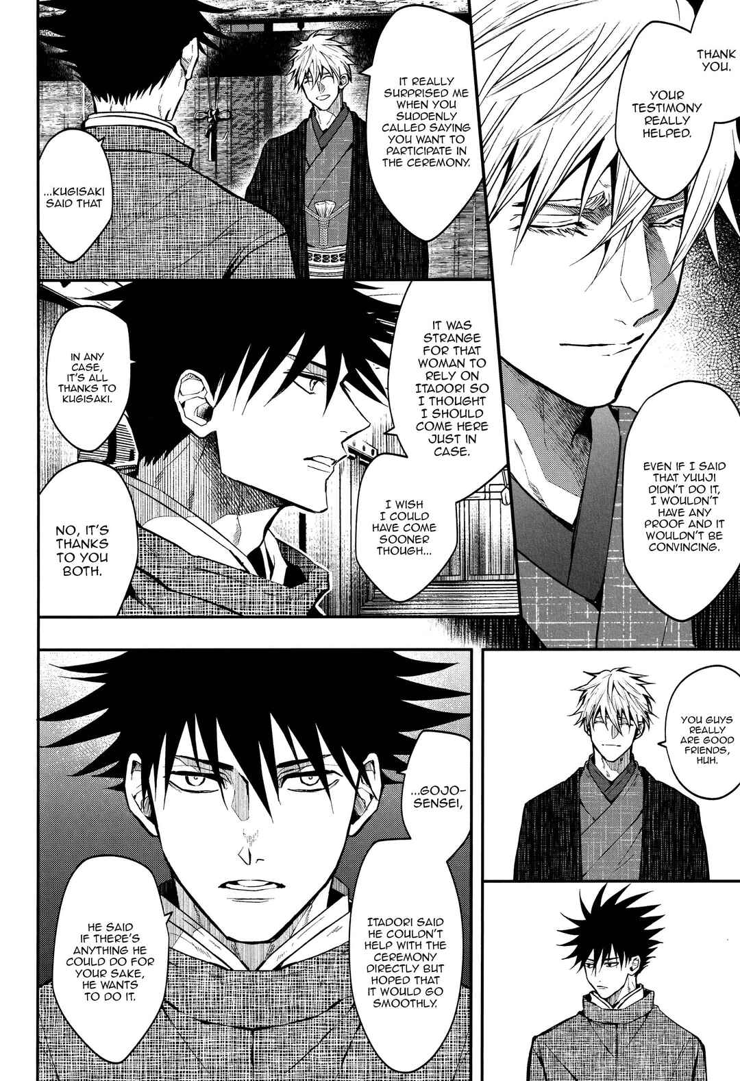 Page 113 Chapter Unknown_b049 Jujutsu Kaisen - Kaette Oide yo, Boku no Tokoro ni (Doujinshi)
