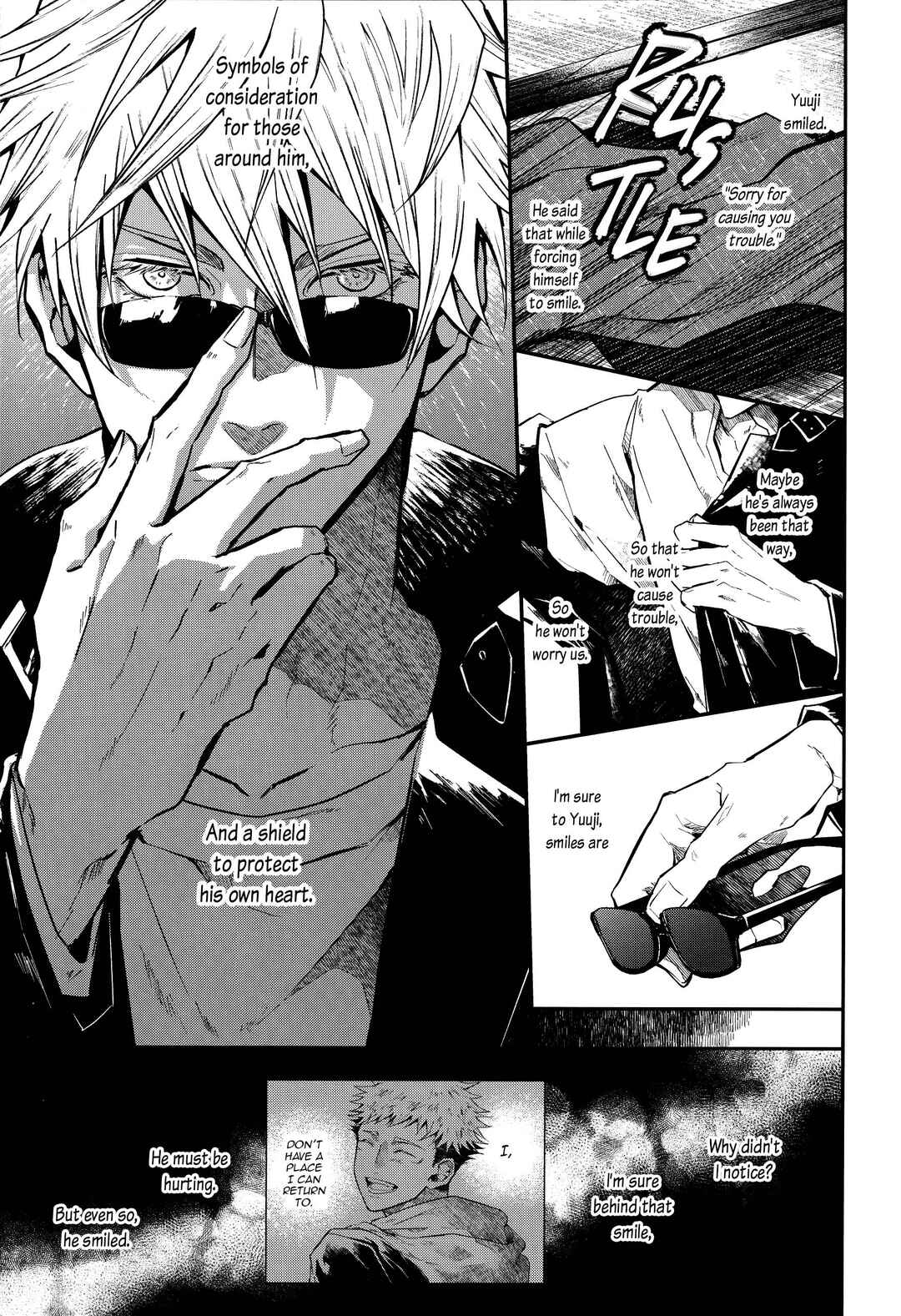 Page 116 Chapter Unknown_b049 Jujutsu Kaisen - Kaette Oide yo, Boku no Tokoro ni (Doujinshi)