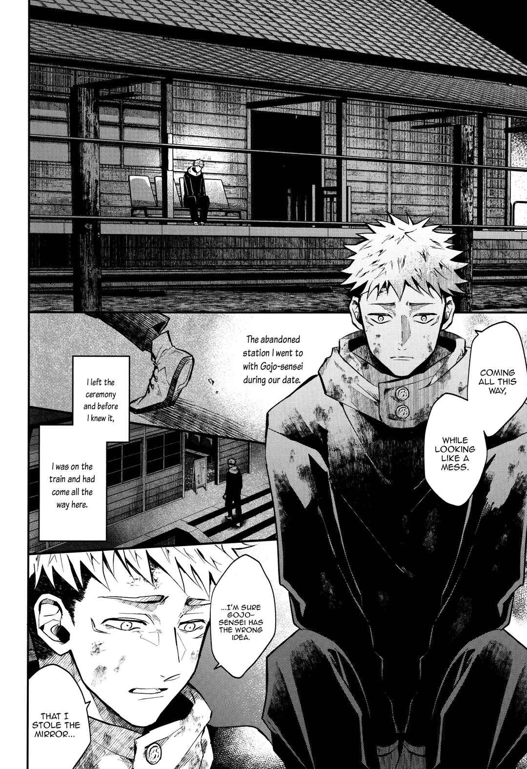 Page 123 Chapter Unknown_b049 Jujutsu Kaisen - Kaette Oide yo, Boku no Tokoro ni (Doujinshi)