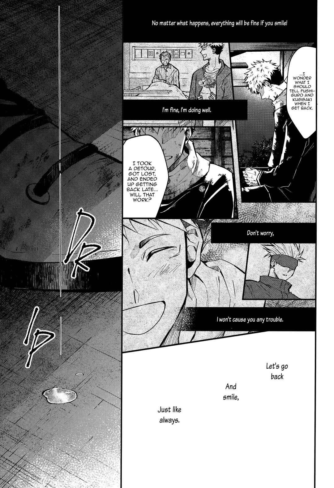 Page 126 Chapter Unknown_b049 Jujutsu Kaisen - Kaette Oide yo, Boku no Tokoro ni (Doujinshi)