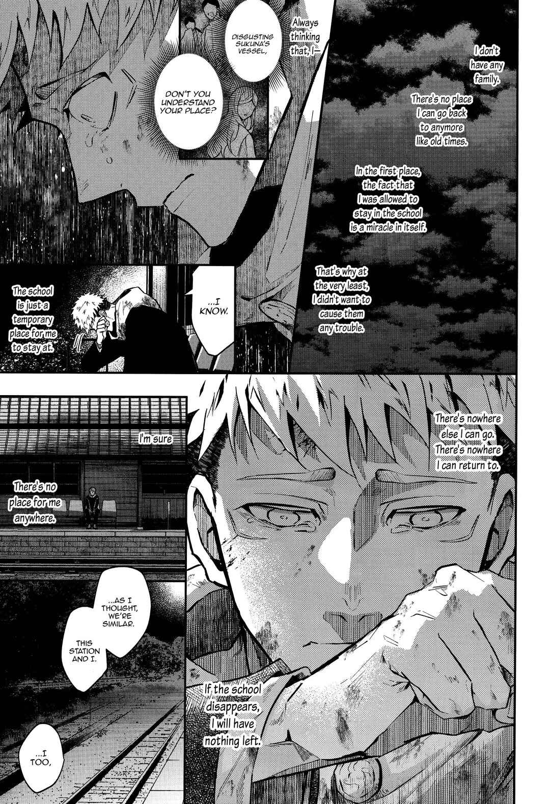 Page 128 Chapter Unknown_b049 Jujutsu Kaisen - Kaette Oide yo, Boku no Tokoro ni (Doujinshi)