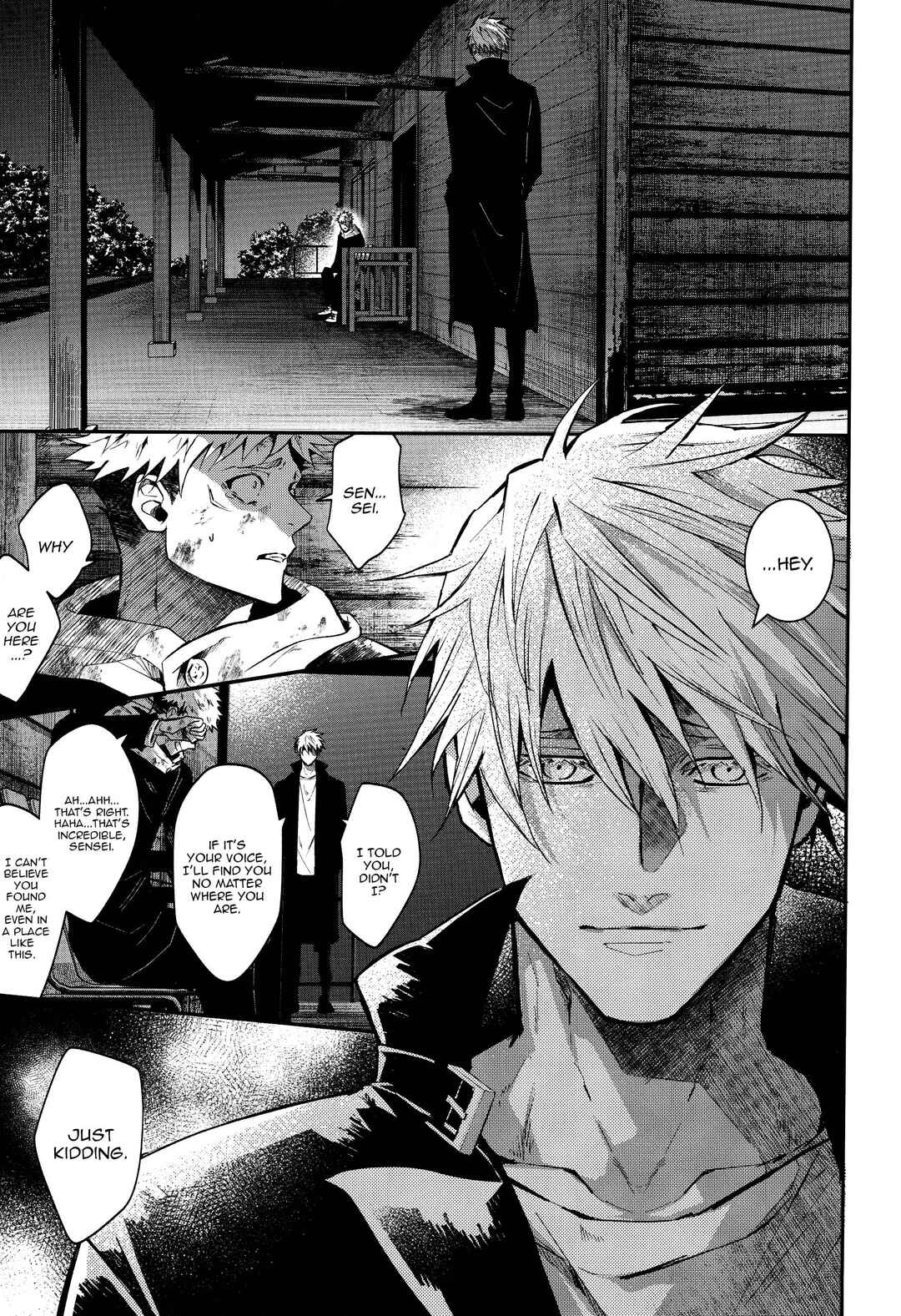 Page 132 Chapter Unknown_b049 Jujutsu Kaisen - Kaette Oide yo, Boku no Tokoro ni (Doujinshi)