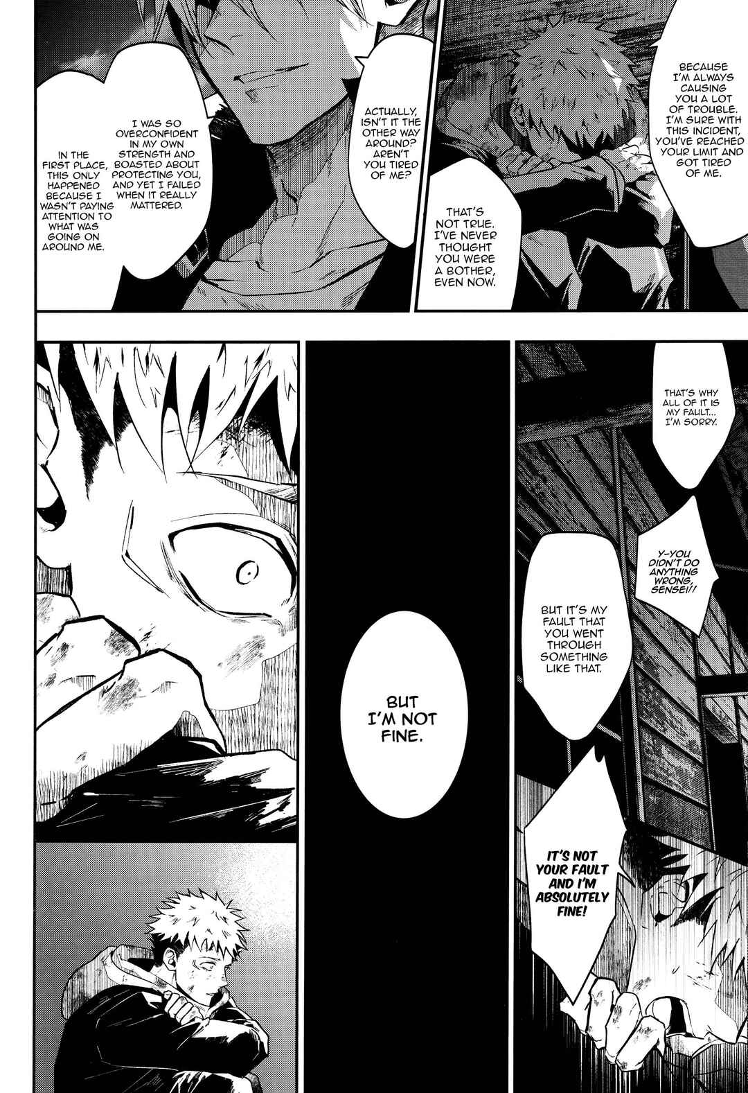 Page 139 Chapter Unknown_b049 Jujutsu Kaisen - Kaette Oide yo, Boku no Tokoro ni (Doujinshi)