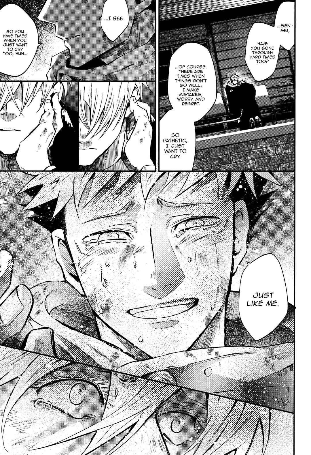Page 142 Chapter Unknown_b049 Jujutsu Kaisen - Kaette Oide yo, Boku no Tokoro ni (Doujinshi)