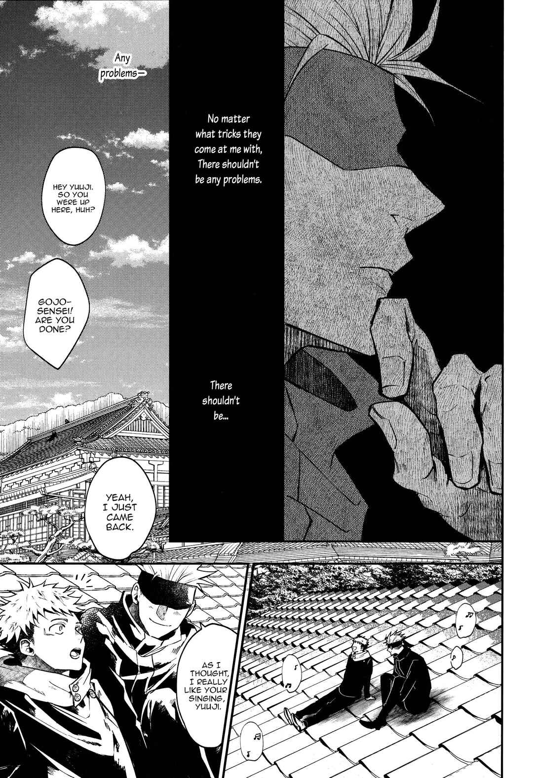 Page 157 Chapter Unknown_b049 Jujutsu Kaisen - Kaette Oide yo, Boku no Tokoro ni (Doujinshi)