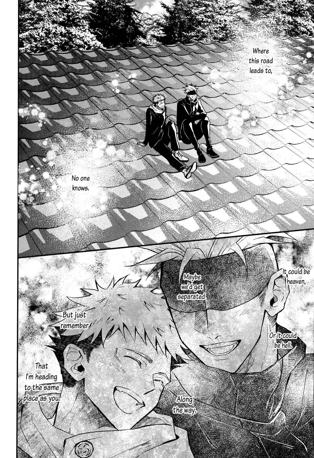 Page 160 Chapter Unknown_b049 Jujutsu Kaisen - Kaette Oide yo, Boku no Tokoro ni (Doujinshi)