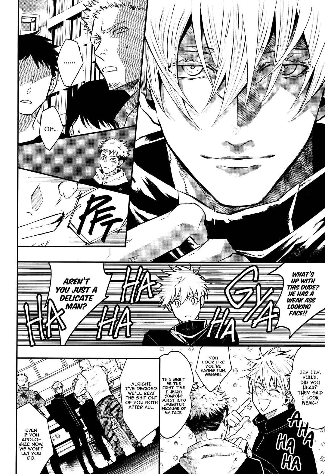 Page 22 Chapter Unknown_b049 Jujutsu Kaisen - Kaette Oide yo, Boku no Tokoro ni (Doujinshi)