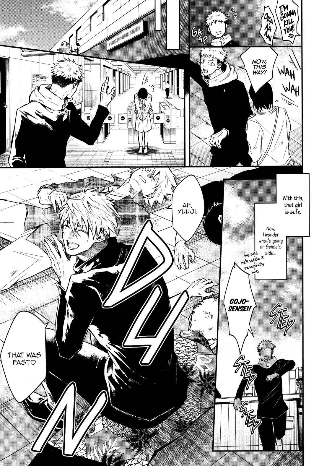 Page 25 Chapter Unknown_b049 Jujutsu Kaisen - Kaette Oide yo, Boku no Tokoro ni (Doujinshi)