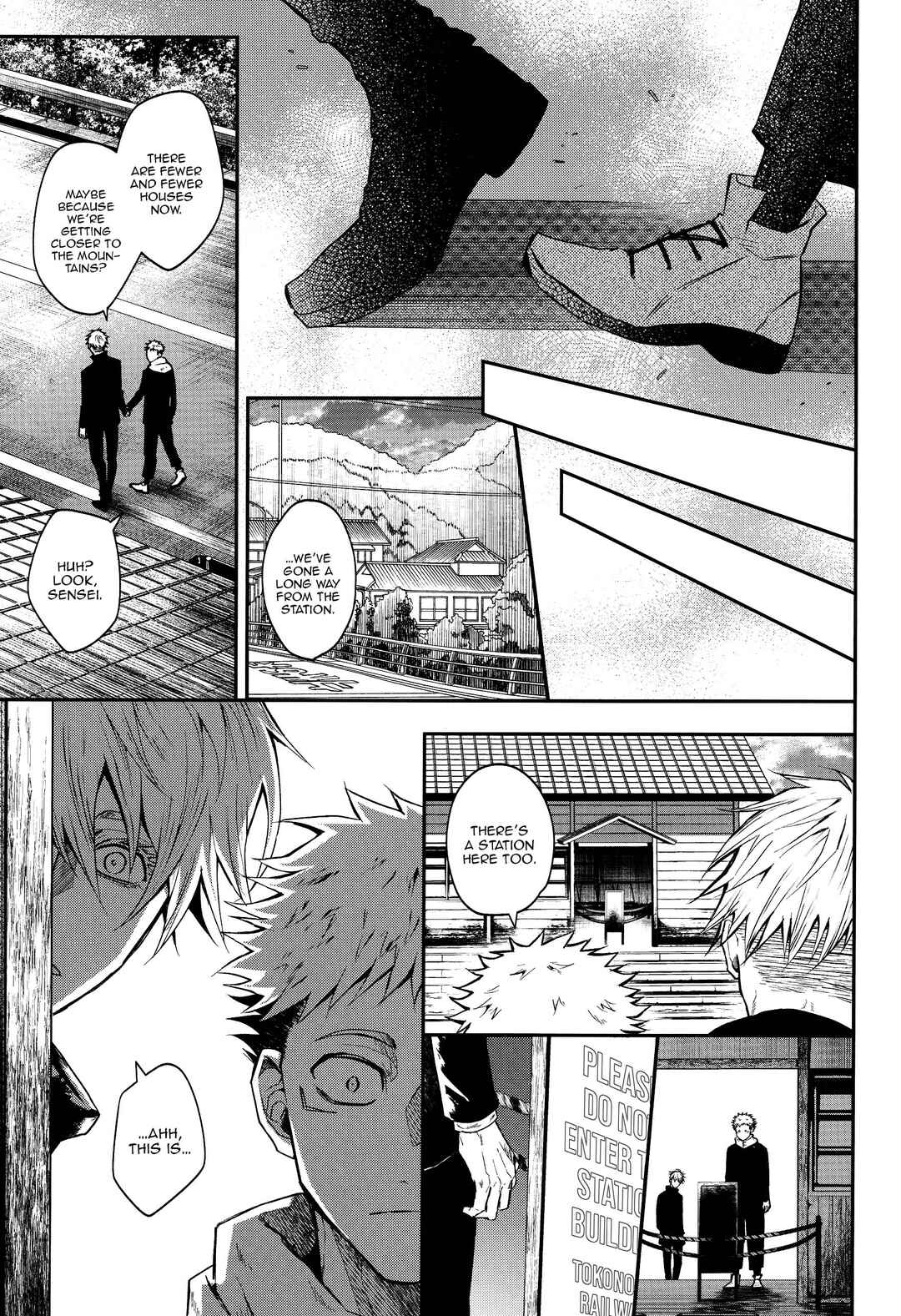 Page 27 Chapter Unknown_b049 Jujutsu Kaisen - Kaette Oide yo, Boku no Tokoro ni (Doujinshi)