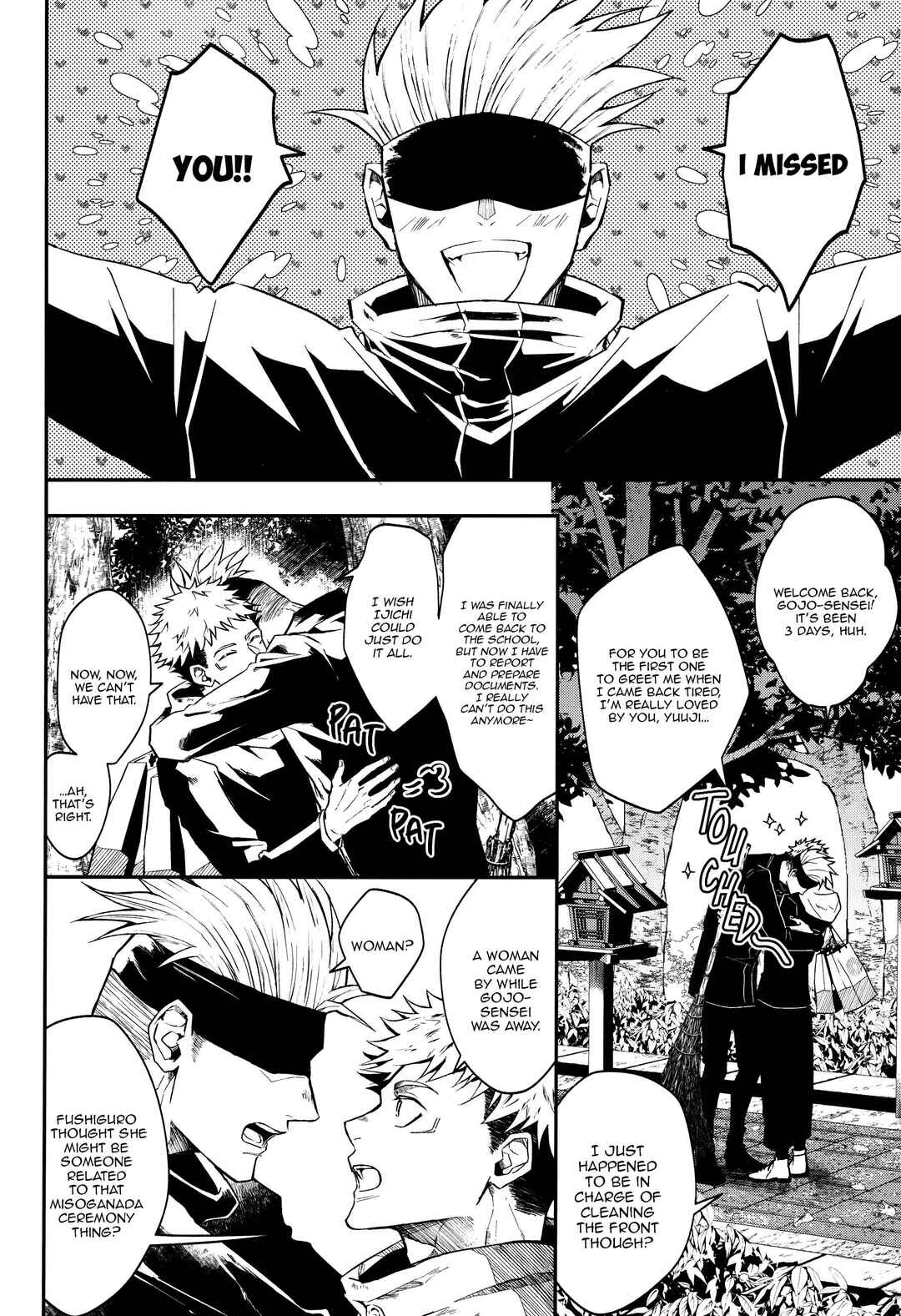 Page 44 Chapter Unknown_b049 Jujutsu Kaisen - Kaette Oide yo, Boku no Tokoro ni (Doujinshi)