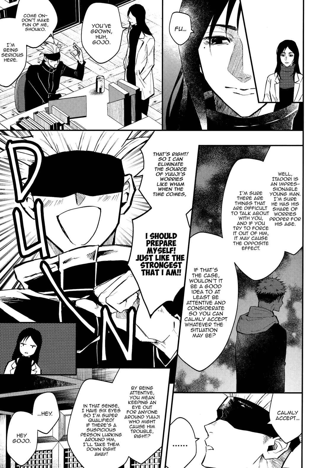 Page 51 Chapter Unknown_b049 Jujutsu Kaisen - Kaette Oide yo, Boku no Tokoro ni (Doujinshi)
