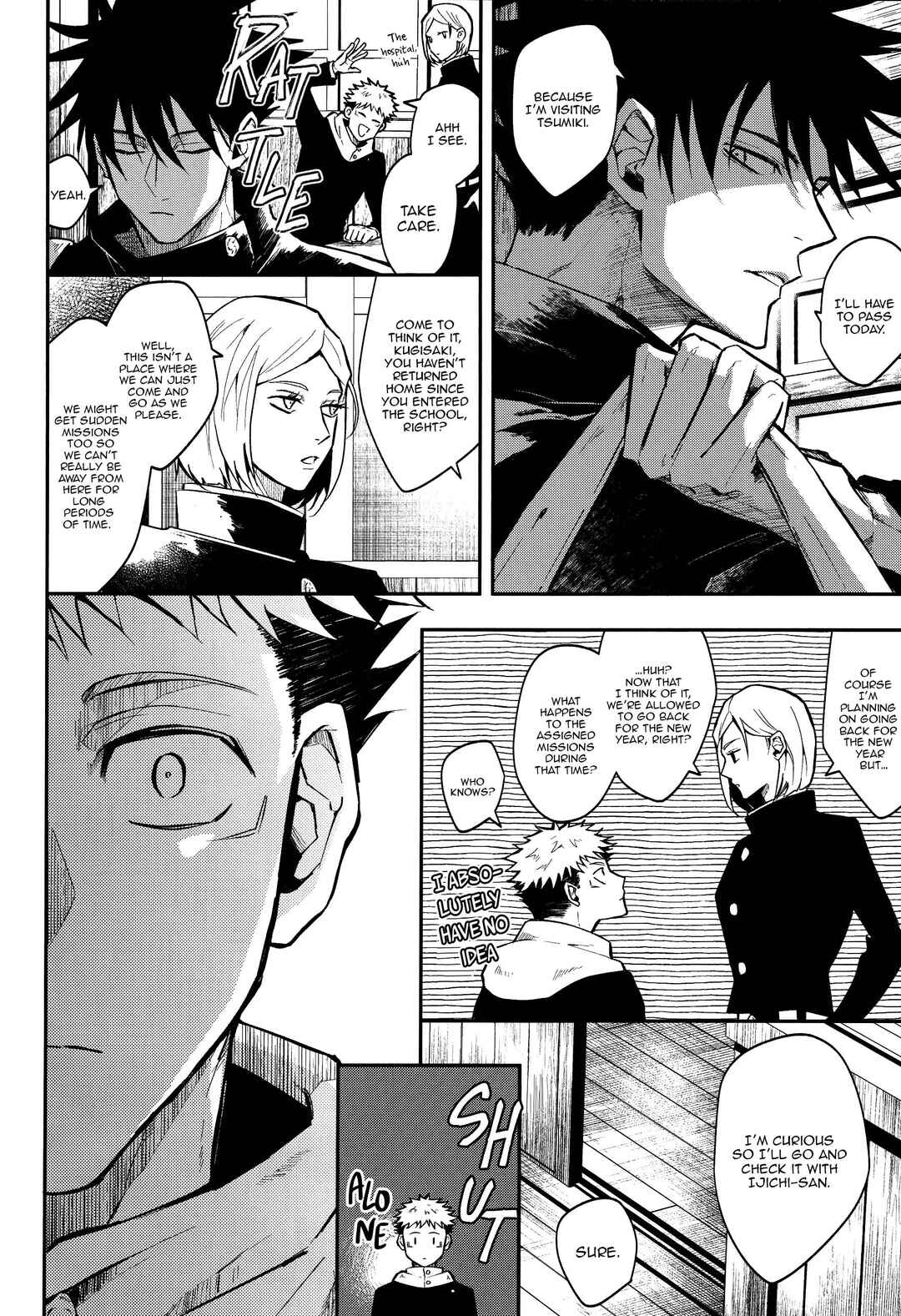 Page 54 Chapter Unknown_b049 Jujutsu Kaisen - Kaette Oide yo, Boku no Tokoro ni (Doujinshi)