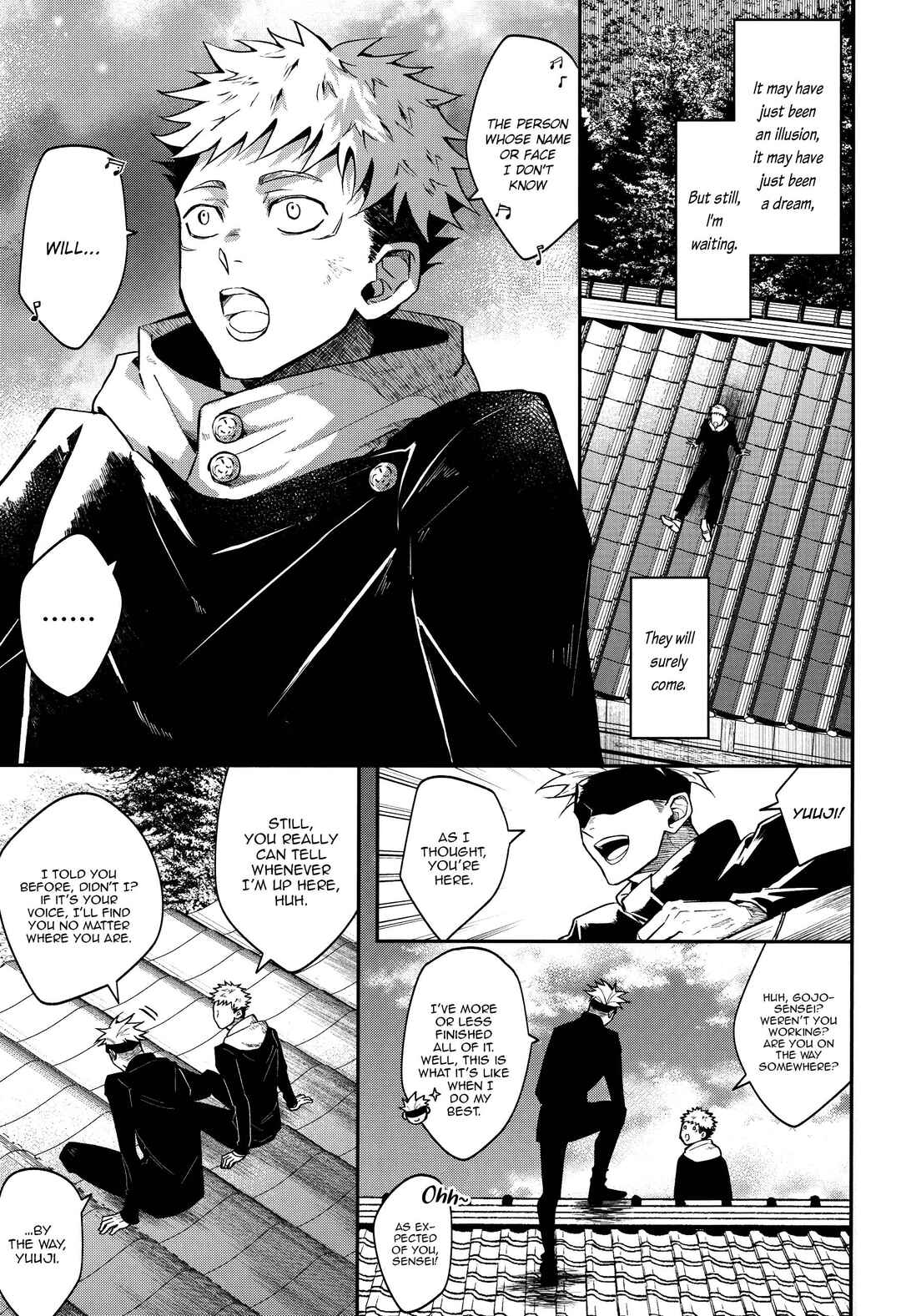 Page 57 Chapter Unknown_b049 Jujutsu Kaisen - Kaette Oide yo, Boku no Tokoro ni (Doujinshi)