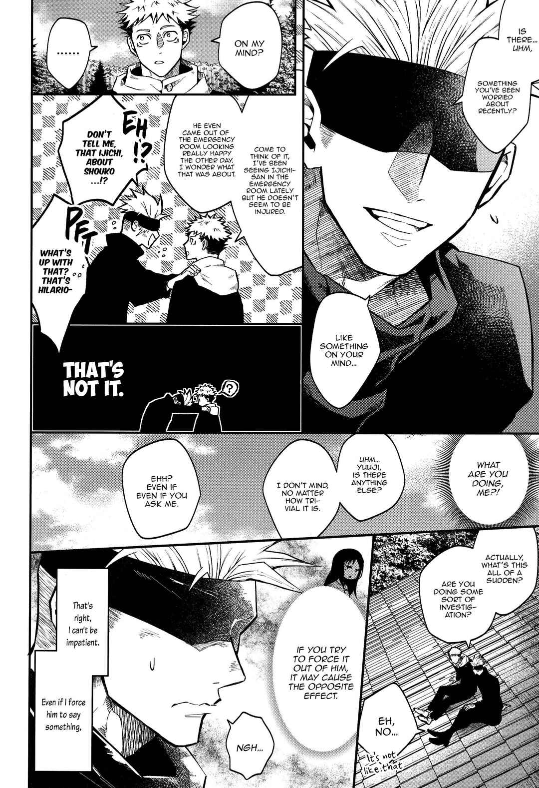 Page 58 Chapter Unknown_b049 Jujutsu Kaisen - Kaette Oide yo, Boku no Tokoro ni (Doujinshi)