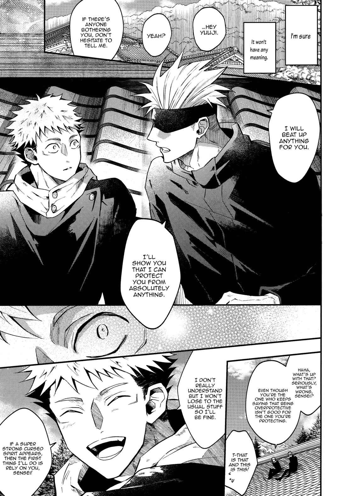 Page 59 Chapter Unknown_b049 Jujutsu Kaisen - Kaette Oide yo, Boku no Tokoro ni (Doujinshi)
