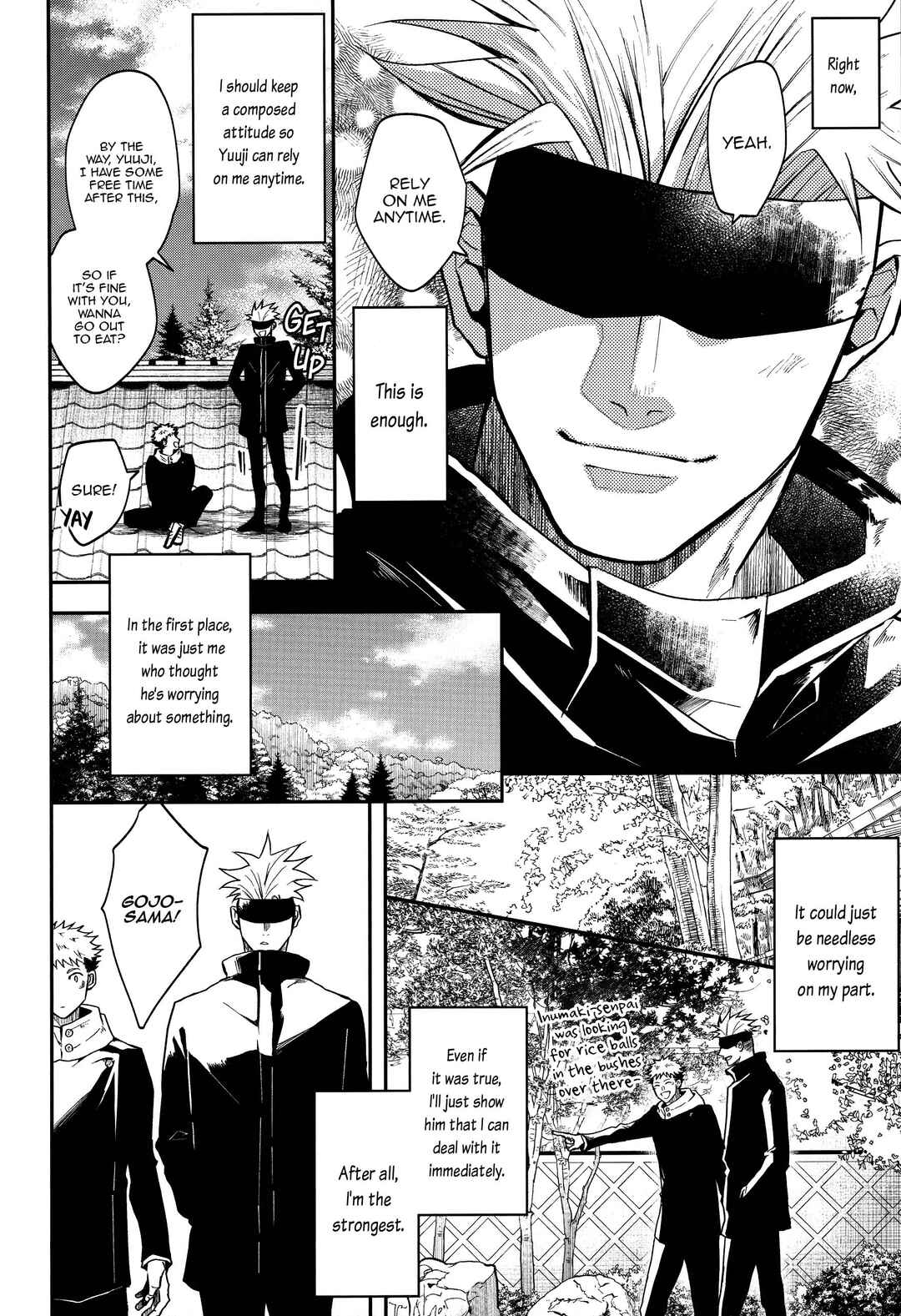 Page 60 Chapter Unknown_b049 Jujutsu Kaisen - Kaette Oide yo, Boku no Tokoro ni (Doujinshi)