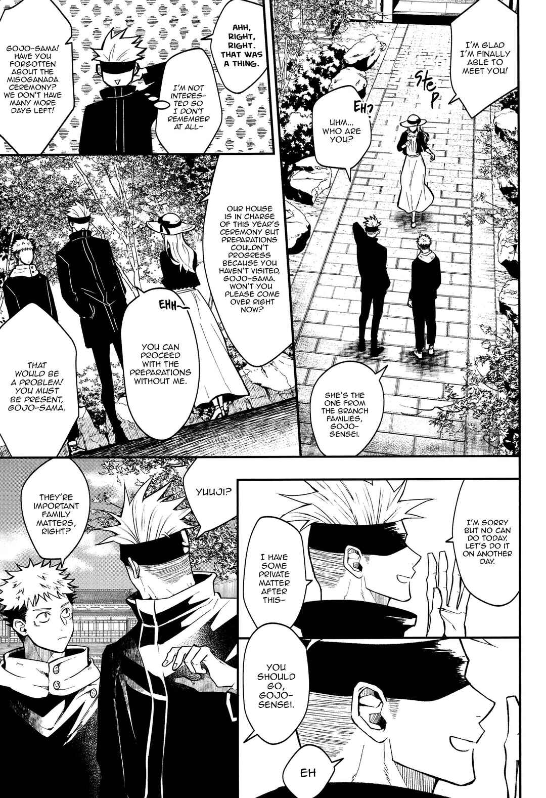 Page 61 Chapter Unknown_b049 Jujutsu Kaisen - Kaette Oide yo, Boku no Tokoro ni (Doujinshi)