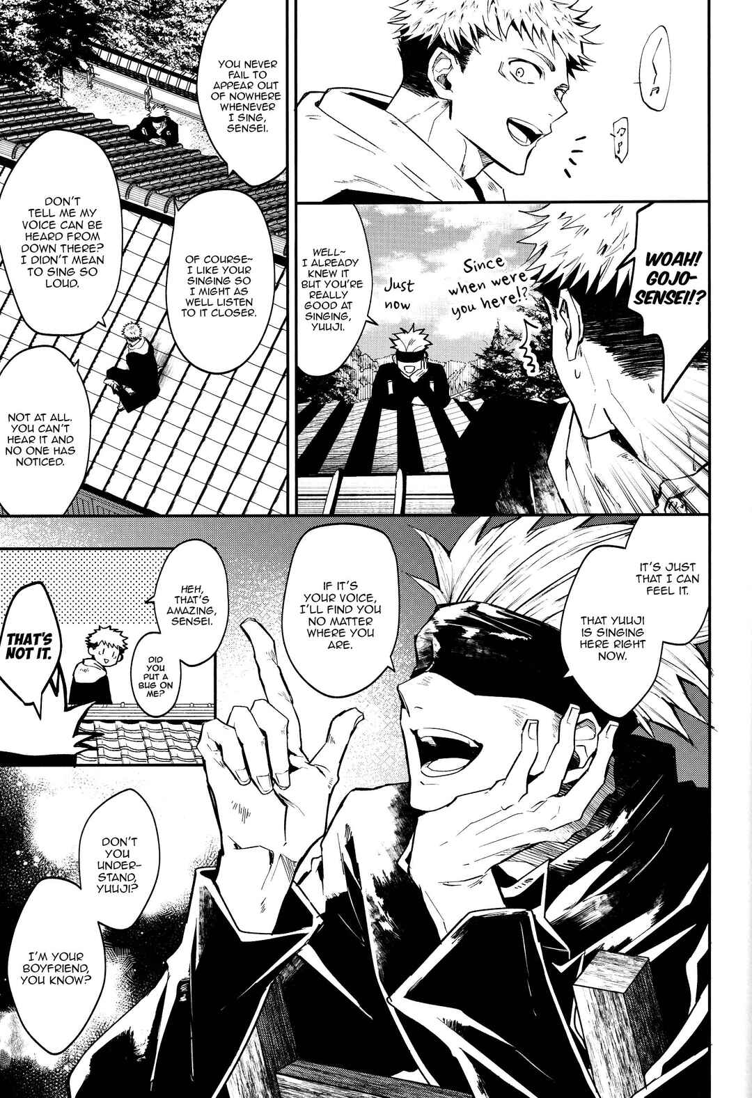 Page 7 Chapter Unknown_b049 Jujutsu Kaisen - Kaette Oide yo, Boku no Tokoro ni (Doujinshi)