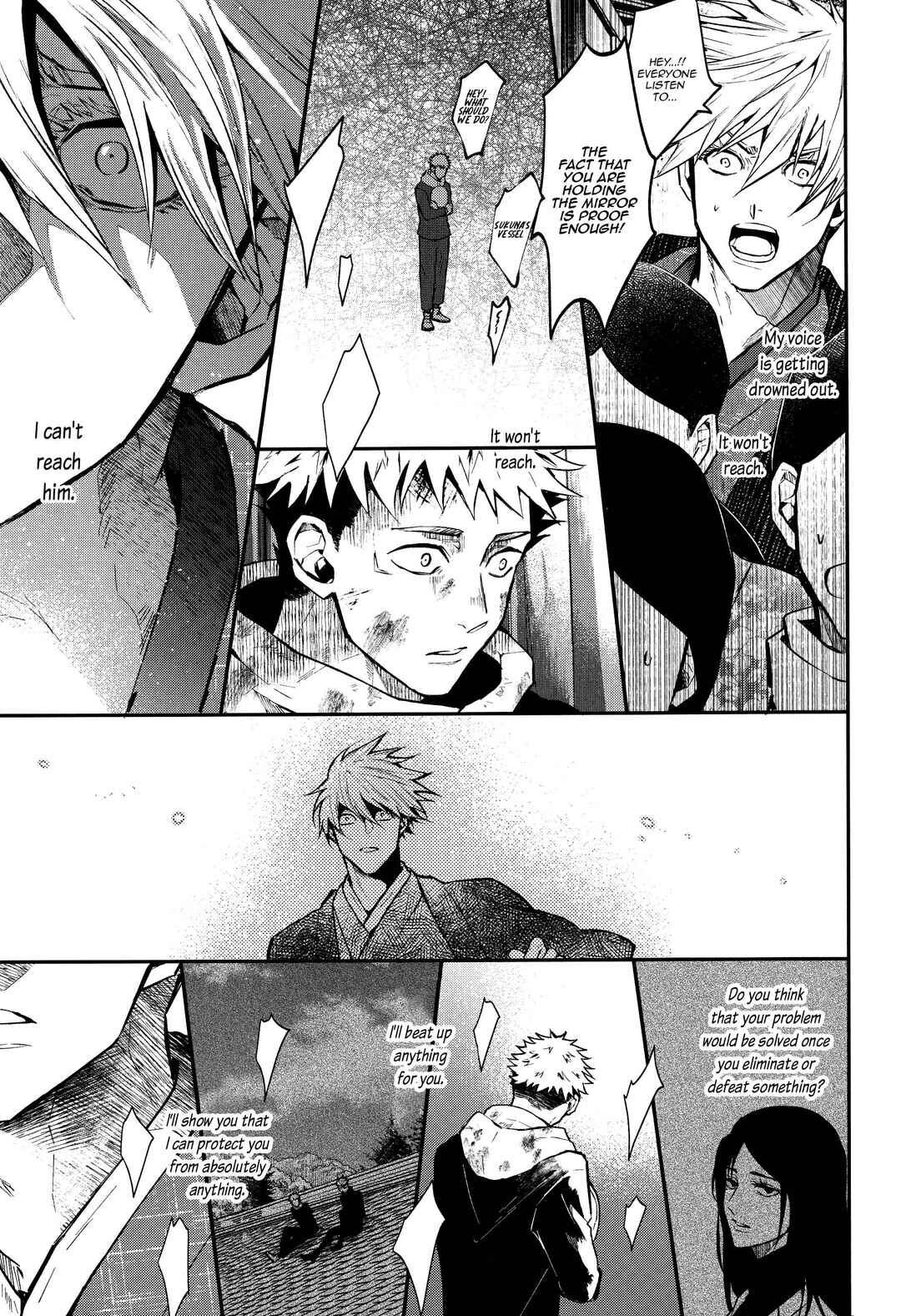 Page 98 Chapter Unknown_b049 Jujutsu Kaisen - Kaette Oide yo, Boku no Tokoro ni (Doujinshi)