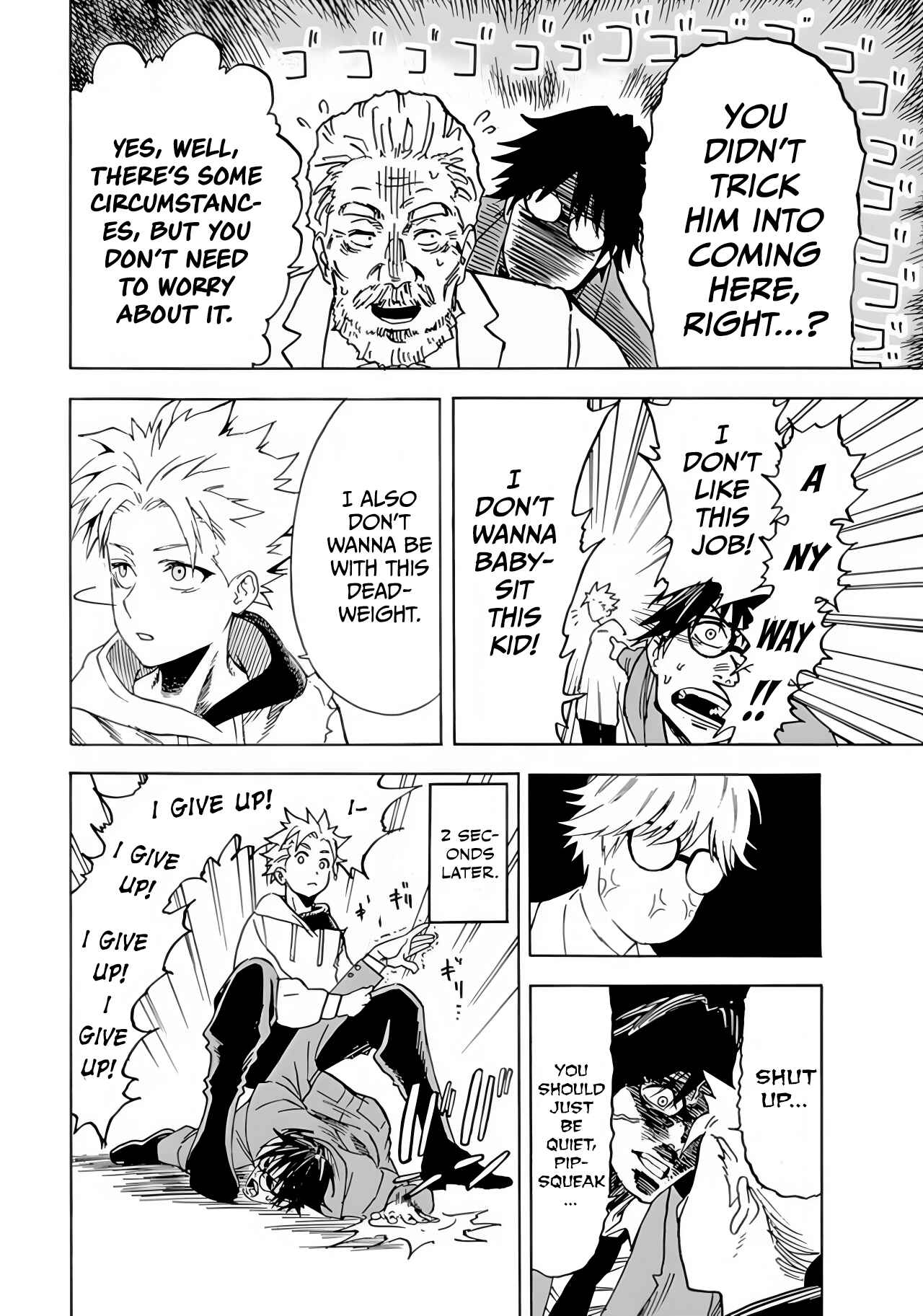 Page 18 Chapter 2 Aa, Tsugi no Shigoto wa Bakemono Taiji desu