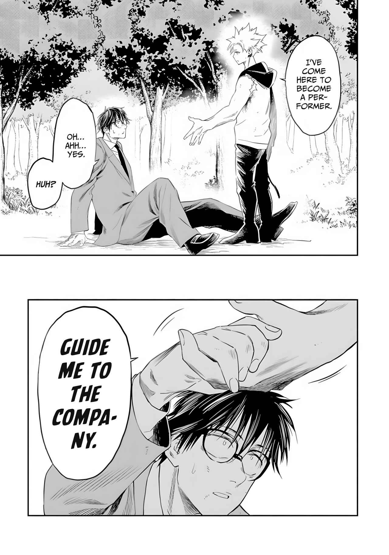 Page 2 Chapter 2 Aa, Tsugi no Shigoto wa Bakemono Taiji desu