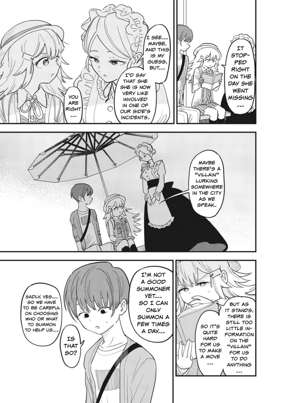 Page 23 Chapter 3 Ochikobore Shoukanshi to Toumei na Boku