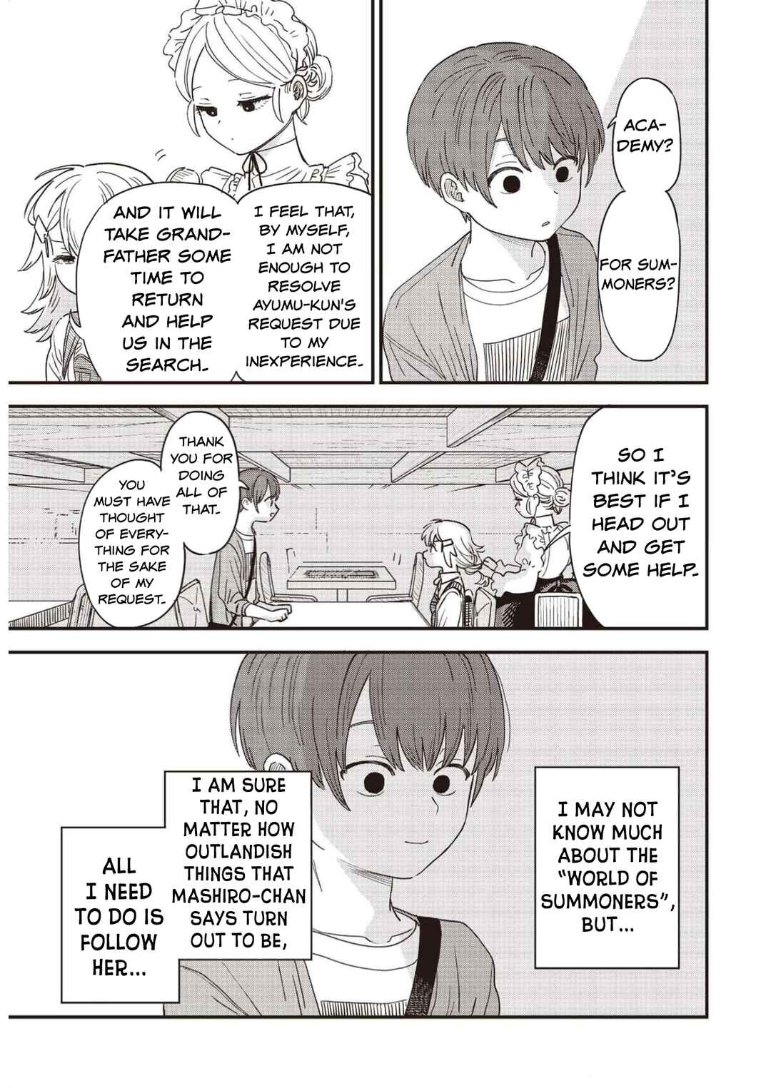 Page 15 Chapter 6 Ochikobore Shoukanshi to Toumei na Boku