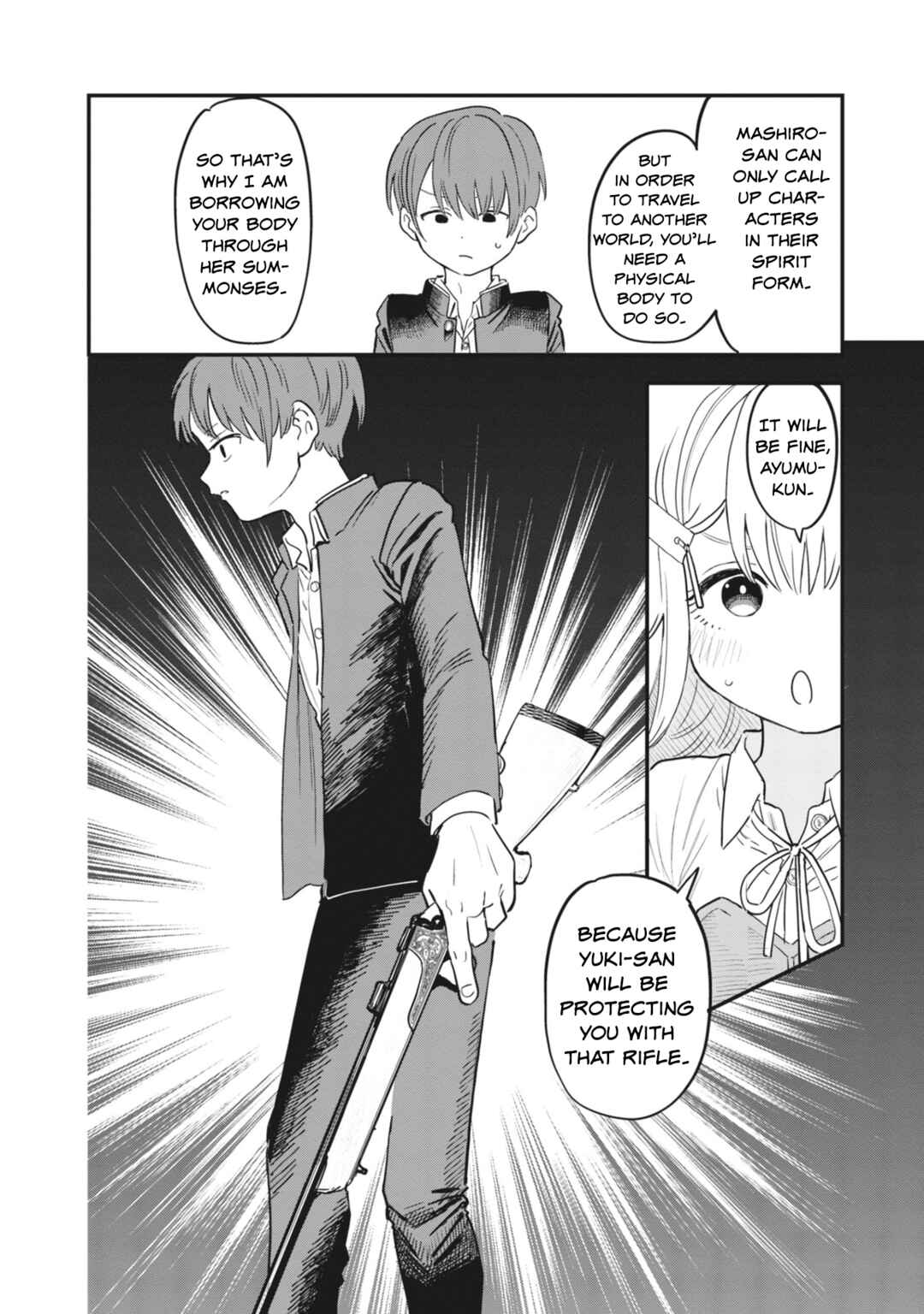 Page 8 Chapter 2 Ochikobore Shoukanshi to Toumei na Boku