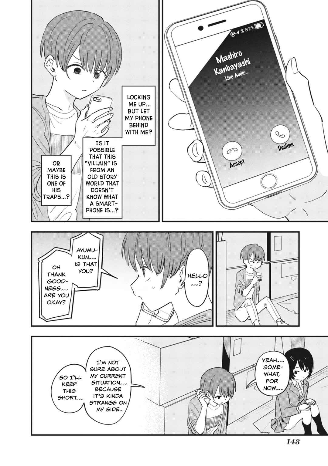 Page 8 Chapter 4 Ochikobore Shoukanshi to Toumei na Boku