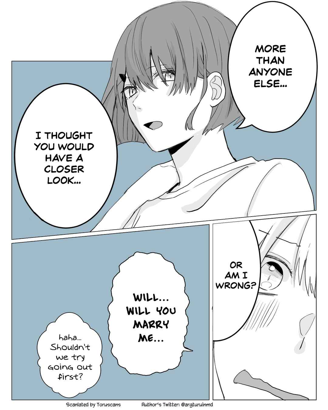 Page 6 Chapter Unknown_59de Omotta ijou ni otokomaedatta hanashi