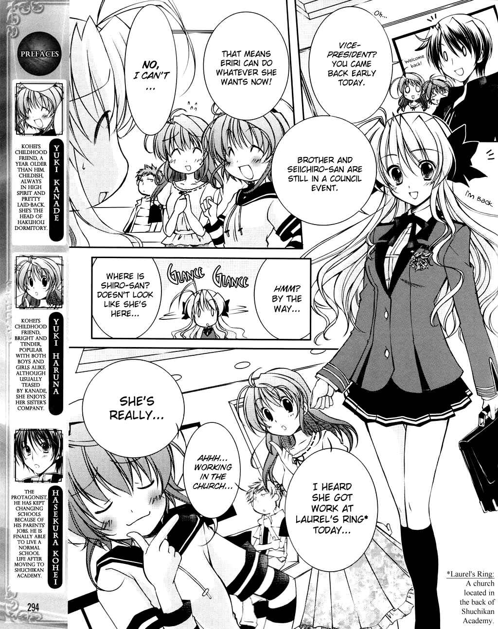 Page 5 Chapter 2 Fortune Arterial - Characters Prelude
