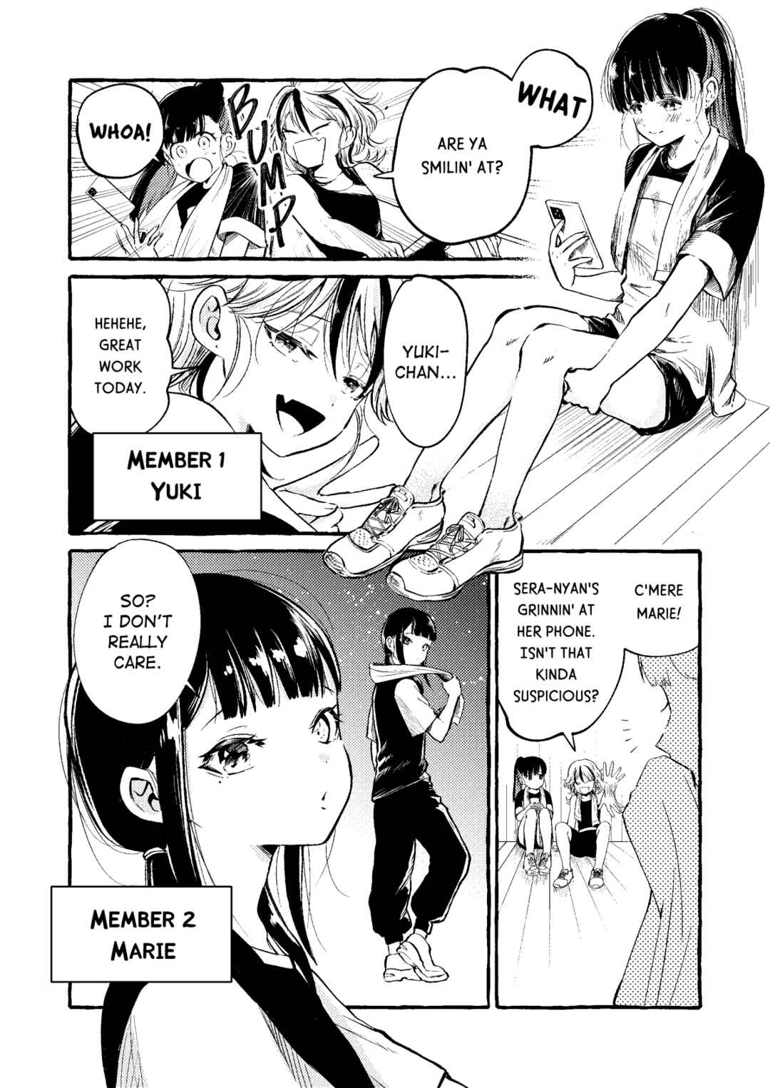 Page 1 Chapter 8 Oni Ure Idol ga Kyou mo Watashi wo Oshitekuru (Pre-Serialization)