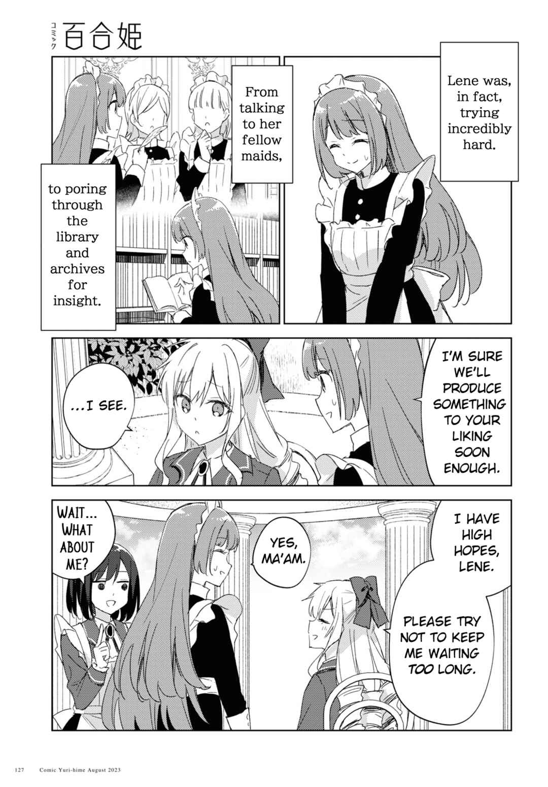 Page 15 Chapter 1 Watashi no Oshi wa Akuyaku Reijou. Maids Kitchen