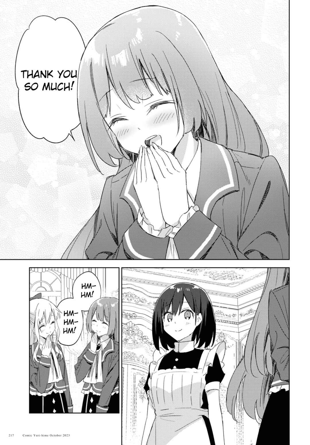 Page 27 Chapter 3 Watashi no Oshi wa Akuyaku Reijou. Maids Kitchen